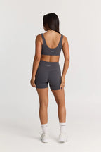 6" Sculpt High Waist Biker Short in Graphite — image 3