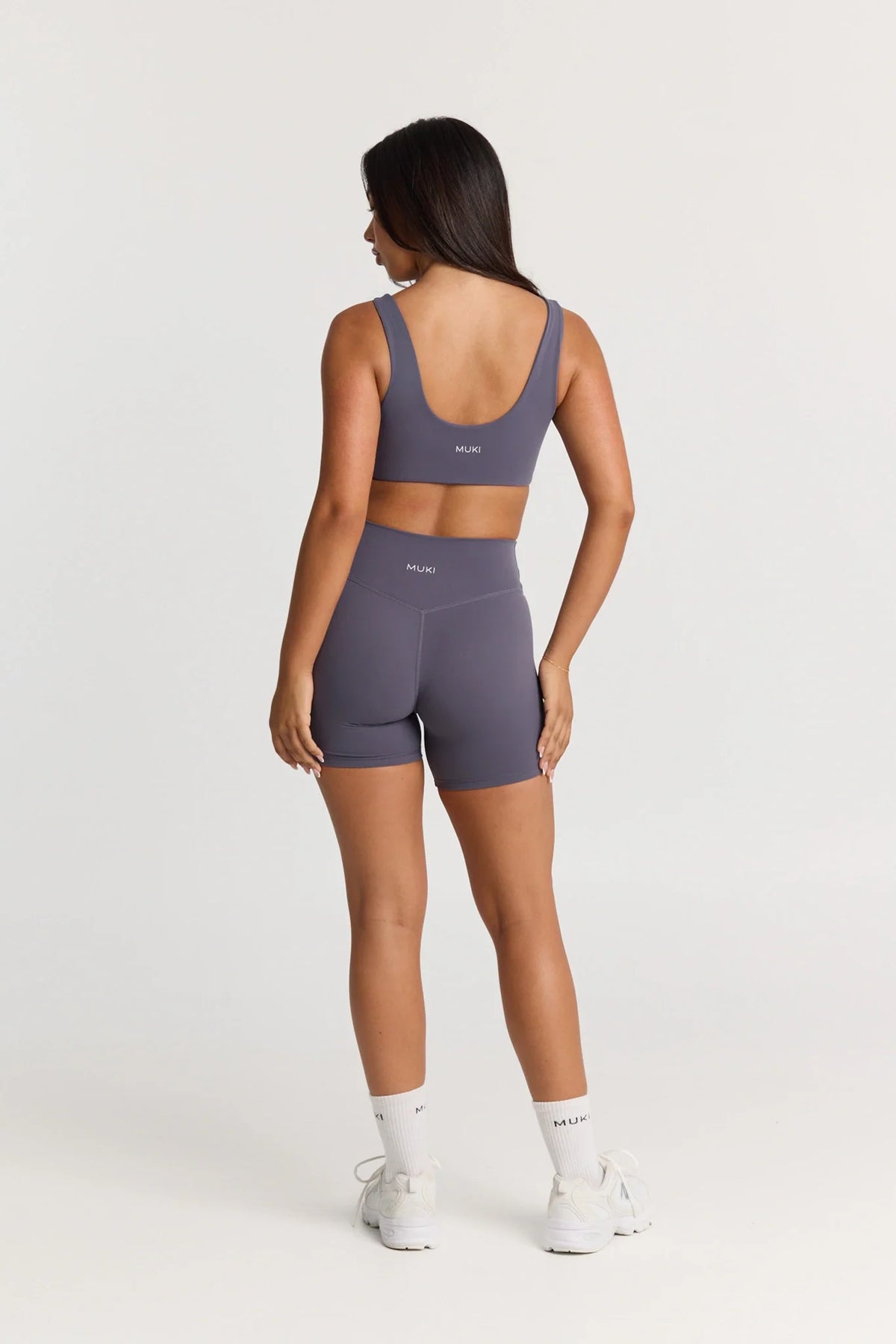 6" Sculpt High Waist Biker Short in Purple Haze — image 3