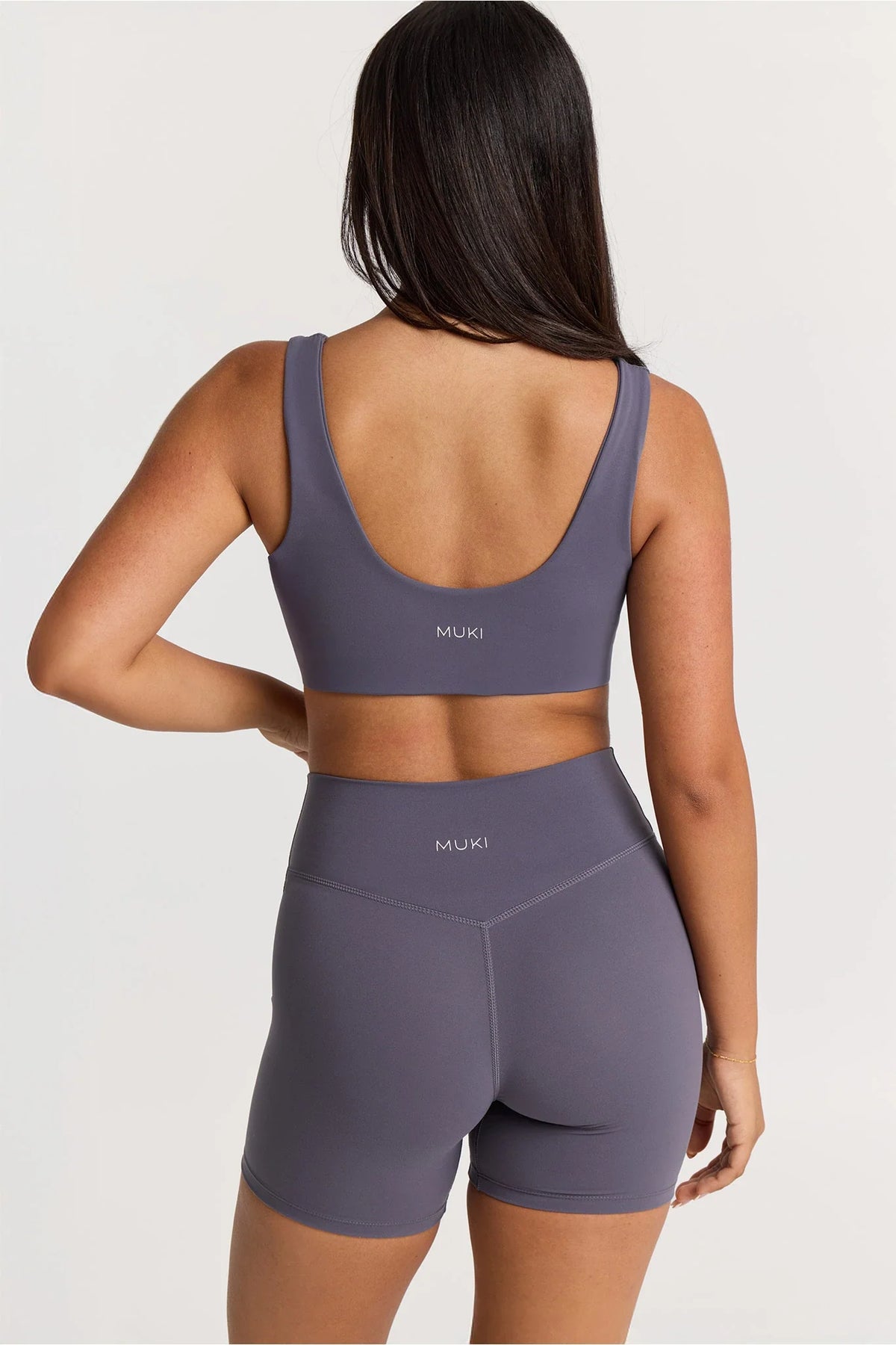 Sculpt Gym Set in Purple Haze - Short + Crop Top — image 3