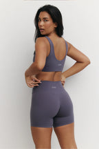 Sculpt Gym Set in Purple Haze - Short + Crop Top — image 6