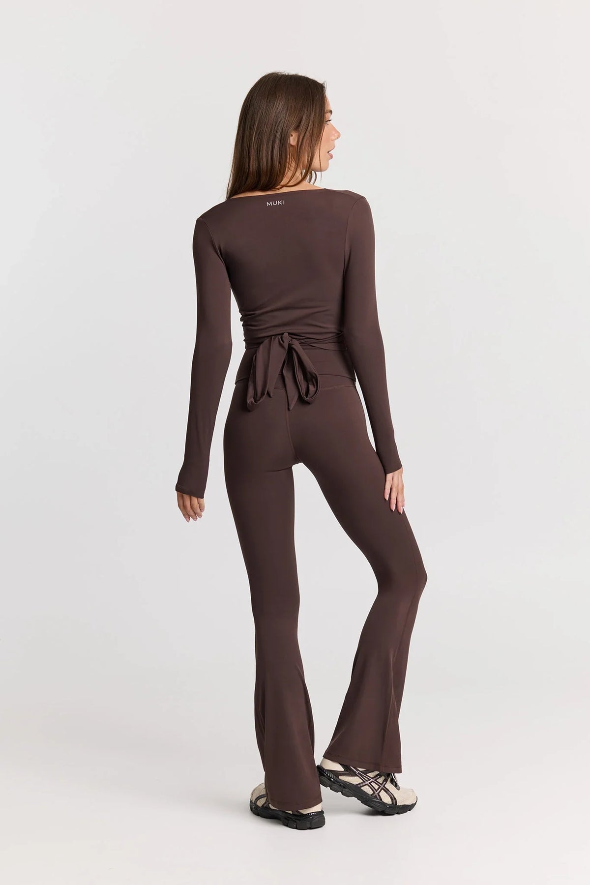 ButterSoft Ballet Wrap Top in Espresso — image 4