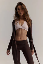 ButterSoft Ballet Wrap Top in Espresso — image 6