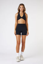 6" ButterSoft High Waist Biker Short in Black — image 2