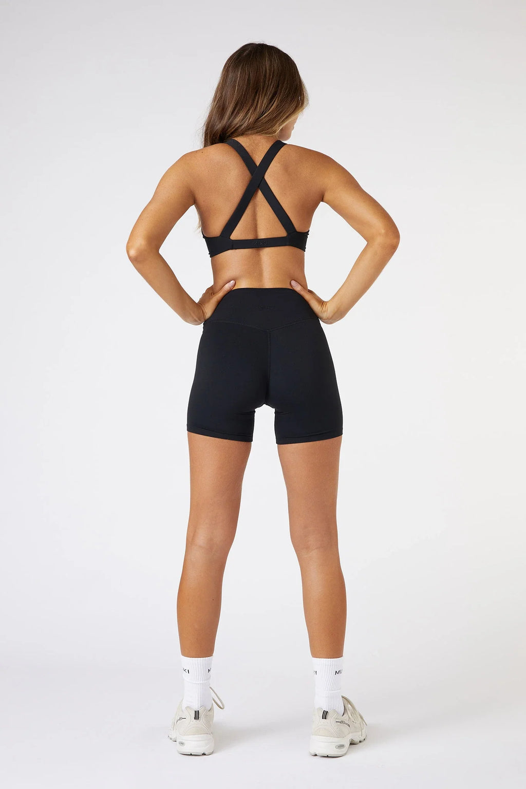 6" ButterSoft High Waist Biker Short in Black — image 4