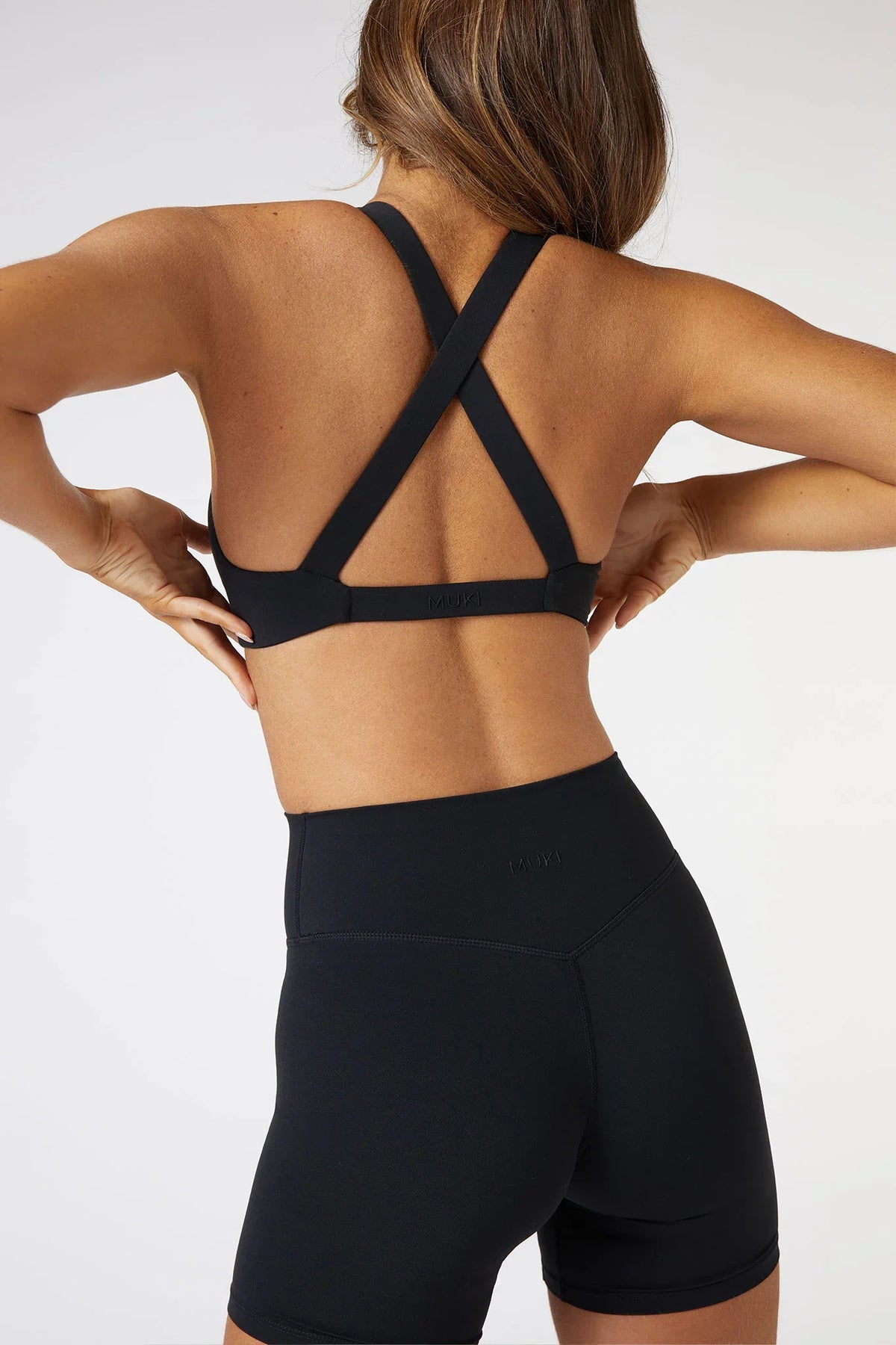 6" ButterSoft High Waist Biker Short in Black — image 5