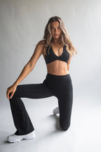 Buttersoft Flared Legging Set in Black — image 2