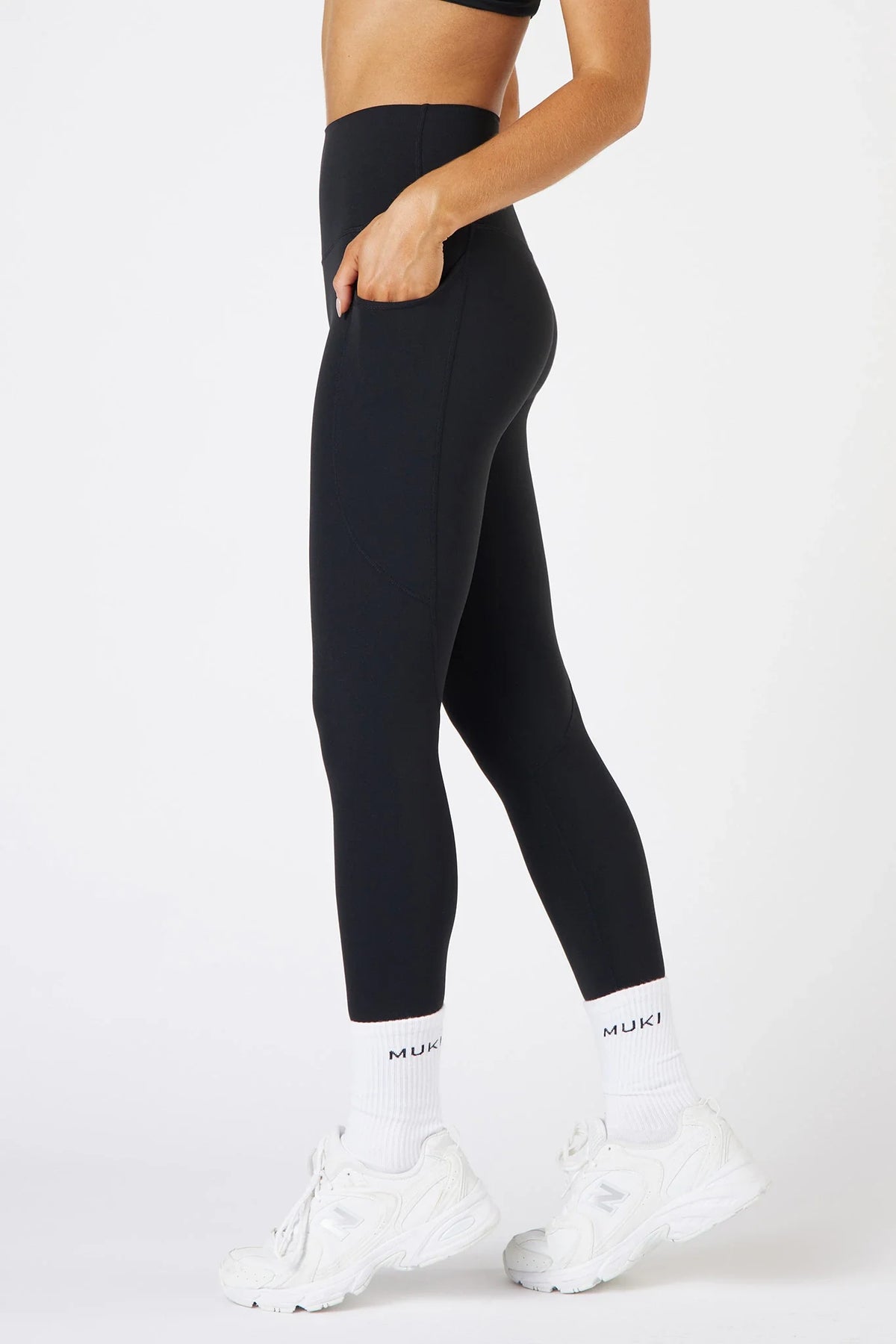 ButterSoft Pocket High Waist Legging in Black — main image