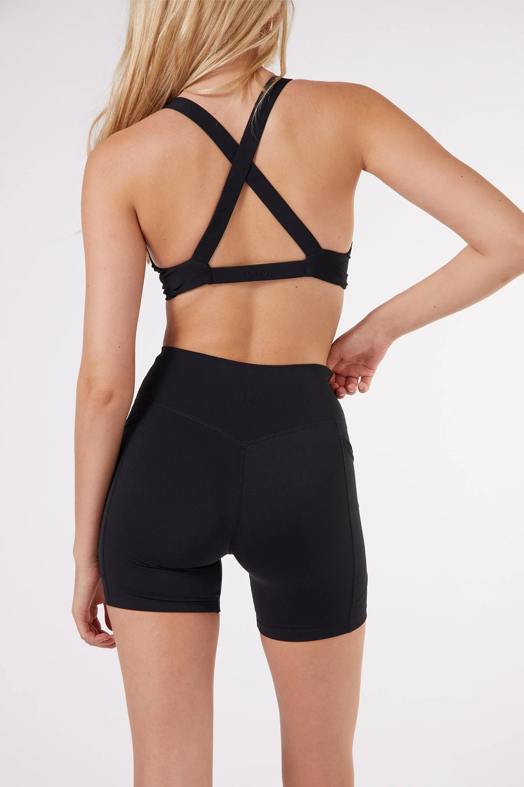 6" ButterSoft Pocket Bike Short in Black — image 6