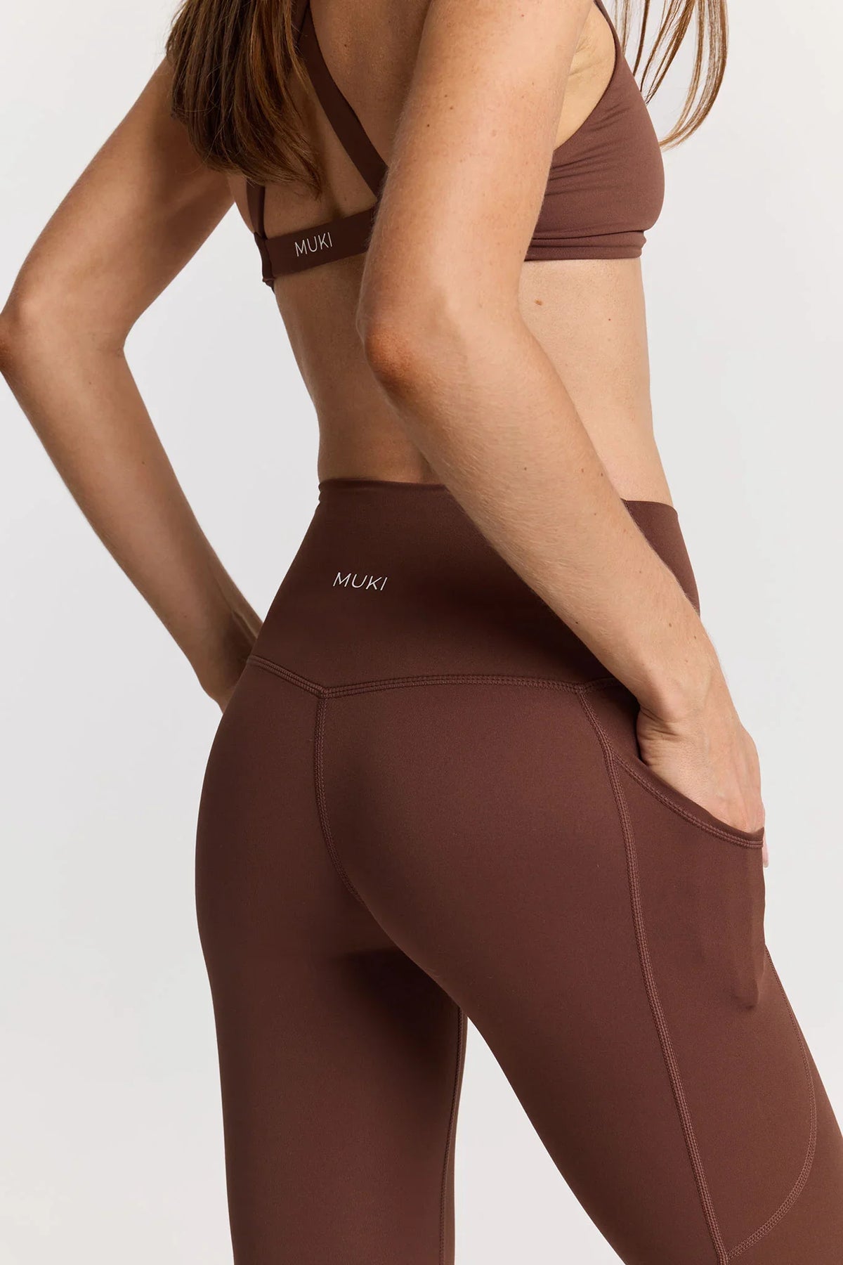 ButterSoft Pocket High Waist Legging in Chocolate — image 5