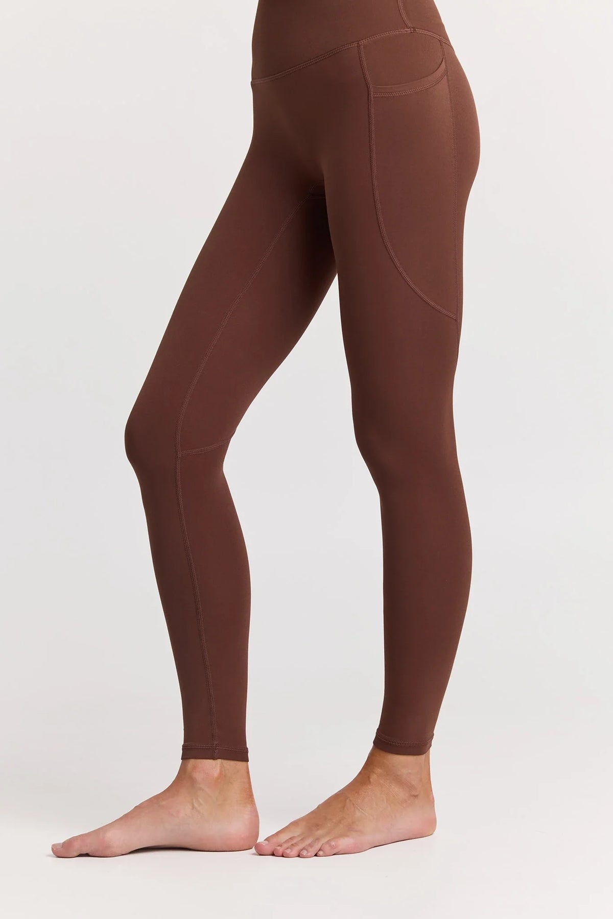 ButterSoft Pocket High Waist Legging in Chocolate — image 6