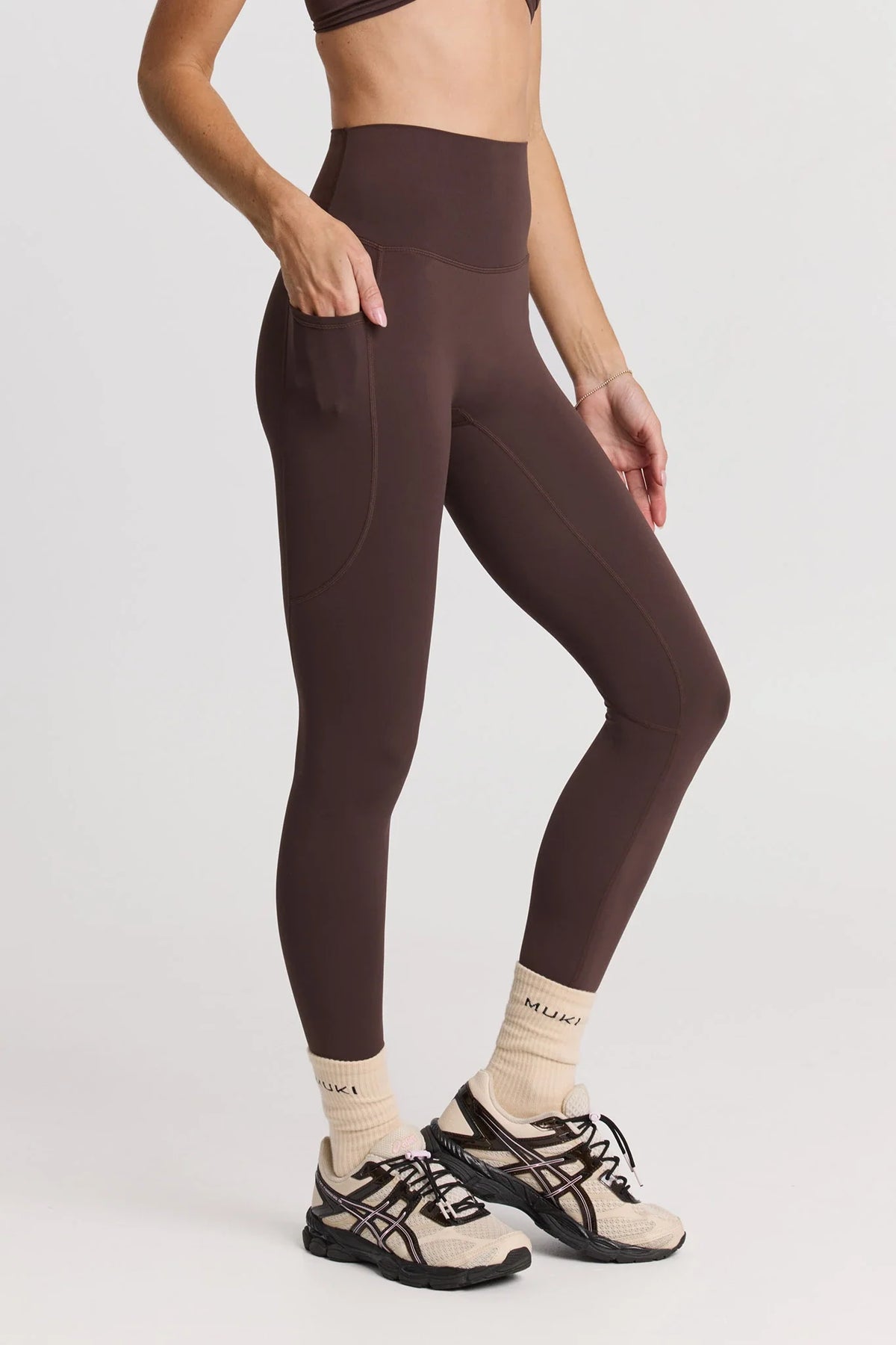 ButterSoft Pocket High Waist Legging in Espresso — image 2