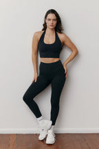 ButterSoft Scoop Neck Halter in Black — image 7