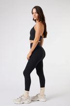 ButterSoft Scoop Neck Halter in Black — image 4
