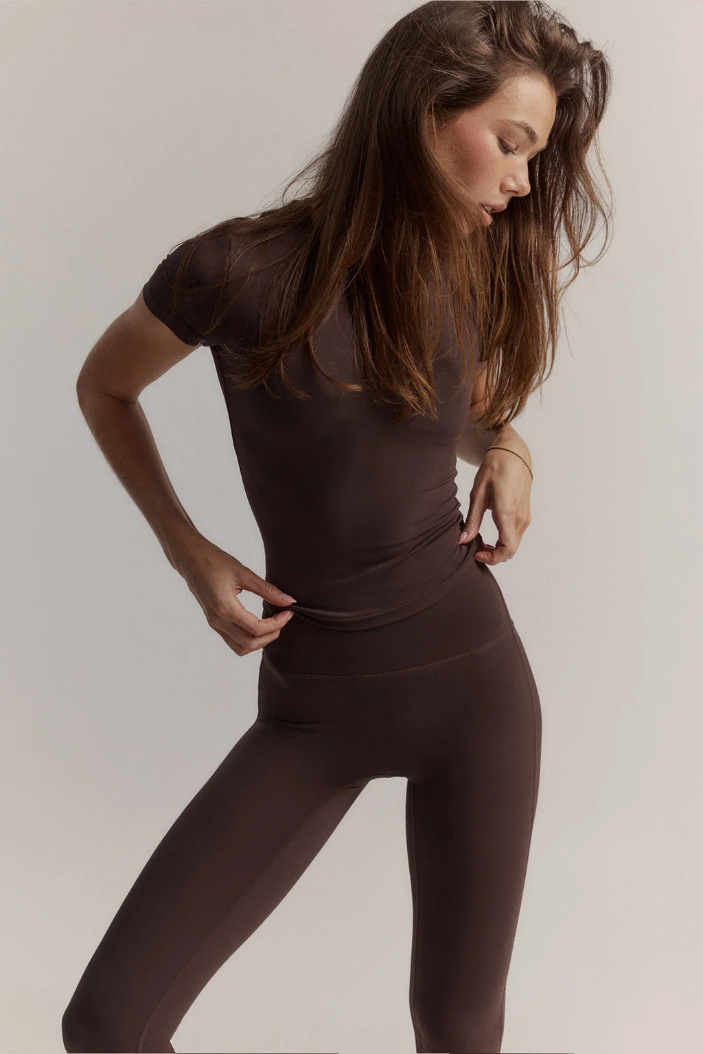ButterSoft Short Sleeve Tee in Espresso — image 6
