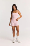 Yoga Set in Powder Pink - Short + Tank — main image