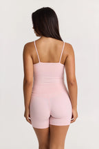 Yoga Set in Powder Pink - Short + Tank — image 4