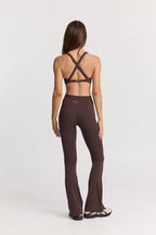 ButterSoft Twist Front Crop In Espresso — image 4