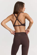 ButterSoft Twist Front Crop In Espresso — image 5