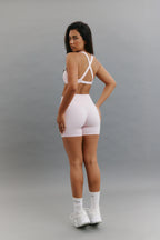ButterSoft Twist Front Crop In Powder Pink — image 6