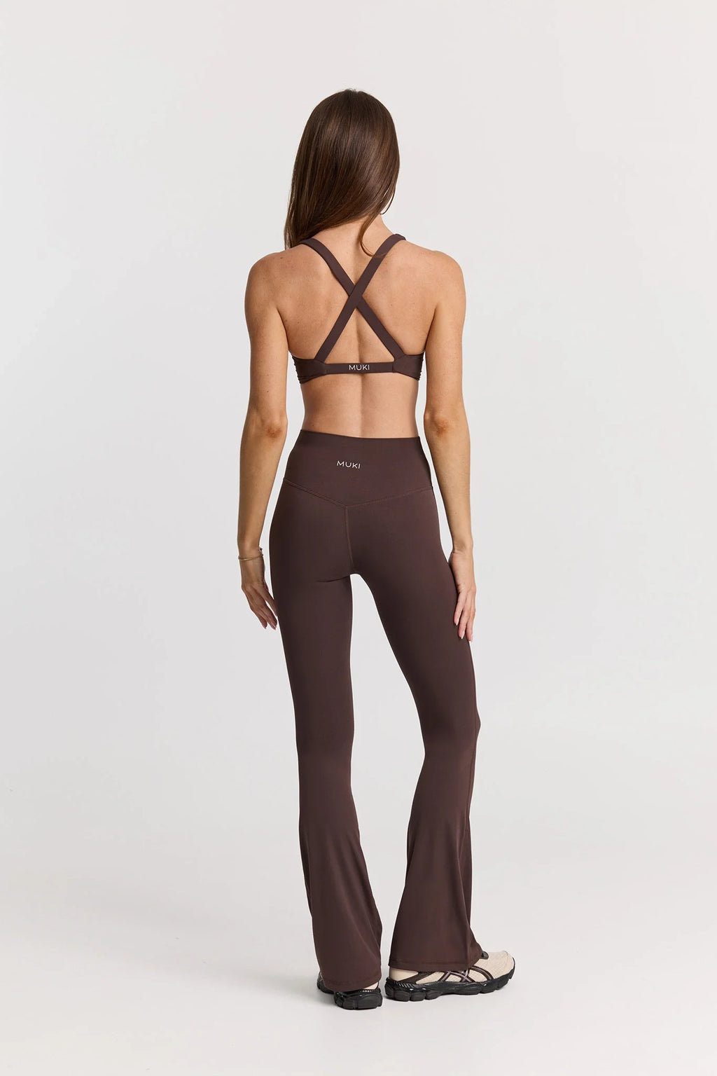 ButterSoft Flare Leggings in Espresso — image 4