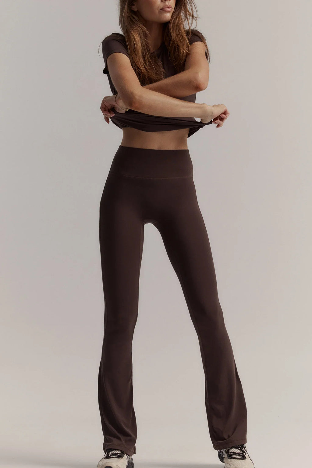 ButterSoft Flare Leggings in Espresso — image 6