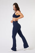 ButterSoft Flare Leggings in Navy Blue — main image