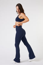 ButterSoft Flare Leggings in Navy Blue — main image