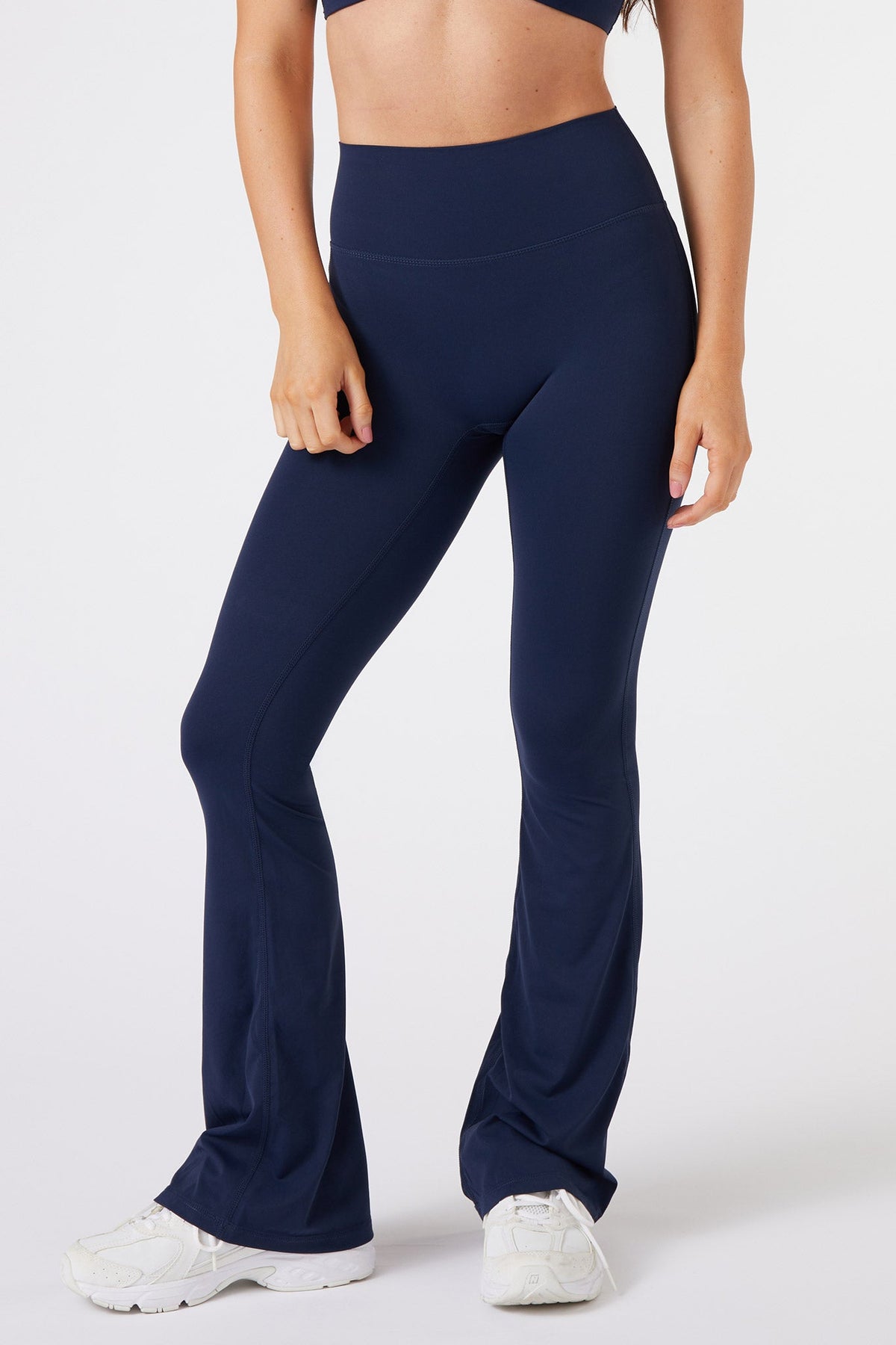 ButterSoft Flare Leggings in Navy Blue — image 2