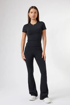 ButterSoft Short Sleeve Tee in Black — image 2