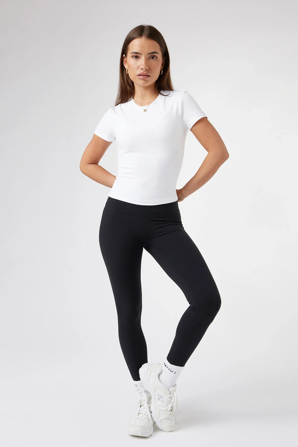 ButterSoft Short Sleeve Tee in White — image 2