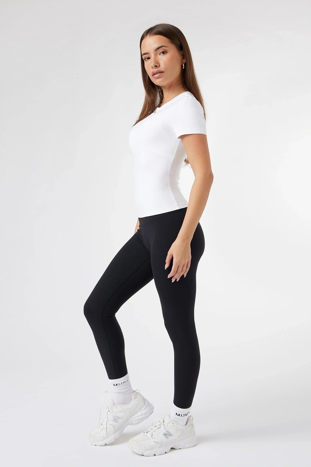 ButterSoft Short Sleeve Tee in White — image 3