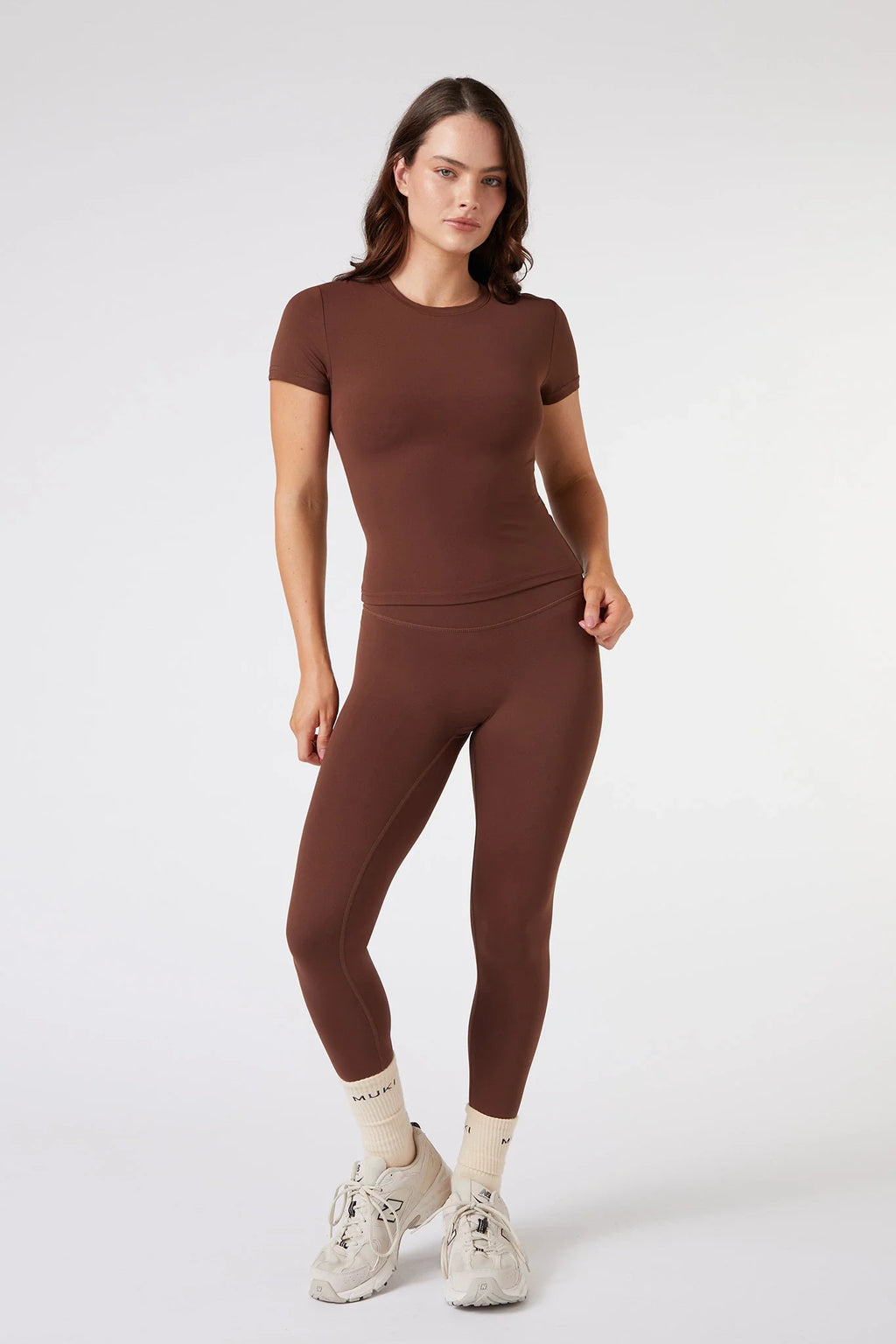 ButterSoft Short Sleeve Tee in Chocolate — image 3