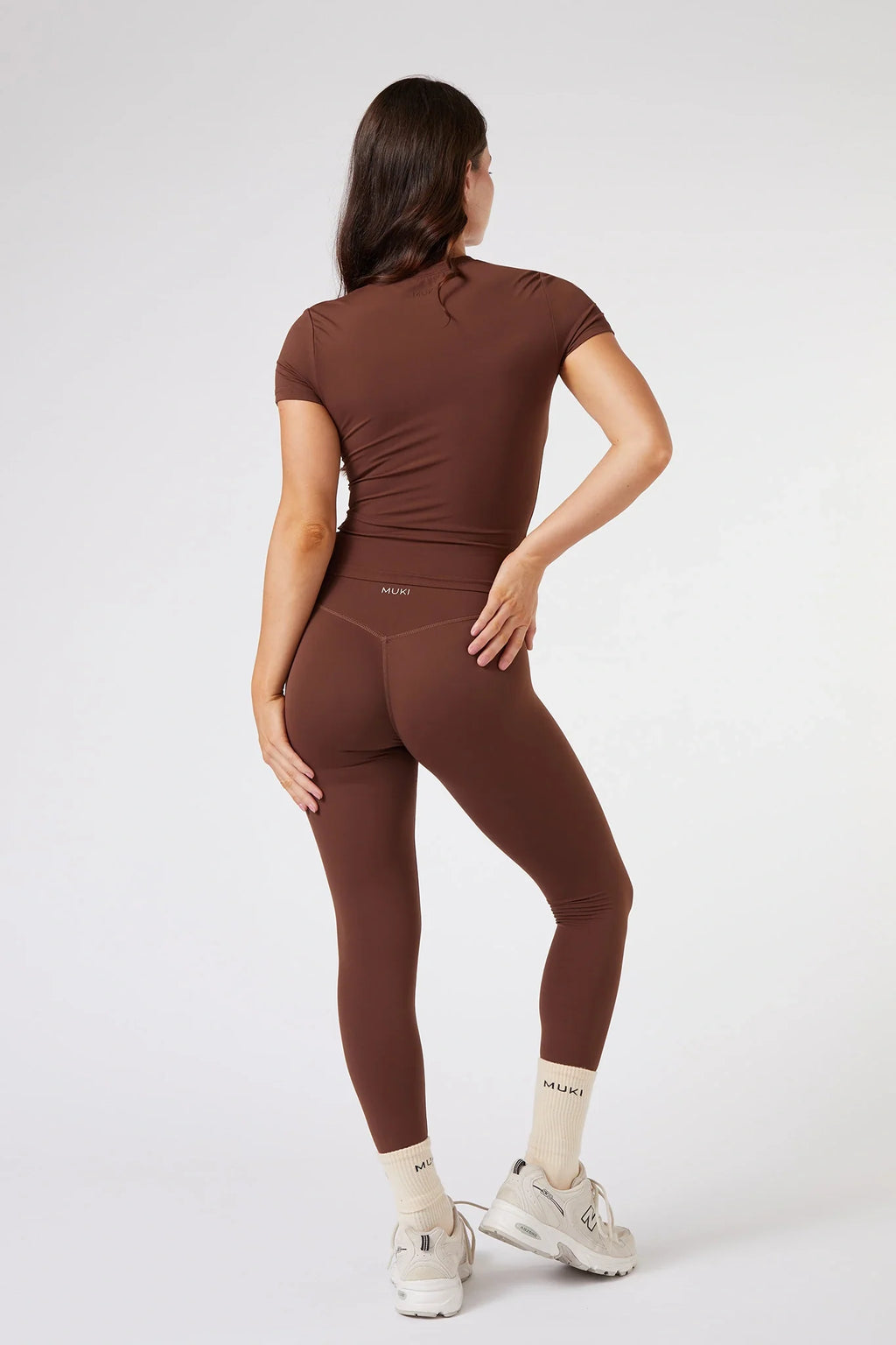 ButterSoft Short Sleeve Tee in Chocolate — image 5