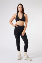 ButterSoft Twist Front Crop In Black — image 3