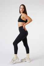 ButterSoft Twist Front Crop In Black — image 4