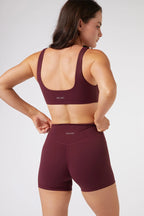 Sculpt Contour Crop in Burgundy — image 5
