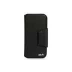 Black Flip Wallet with Stand