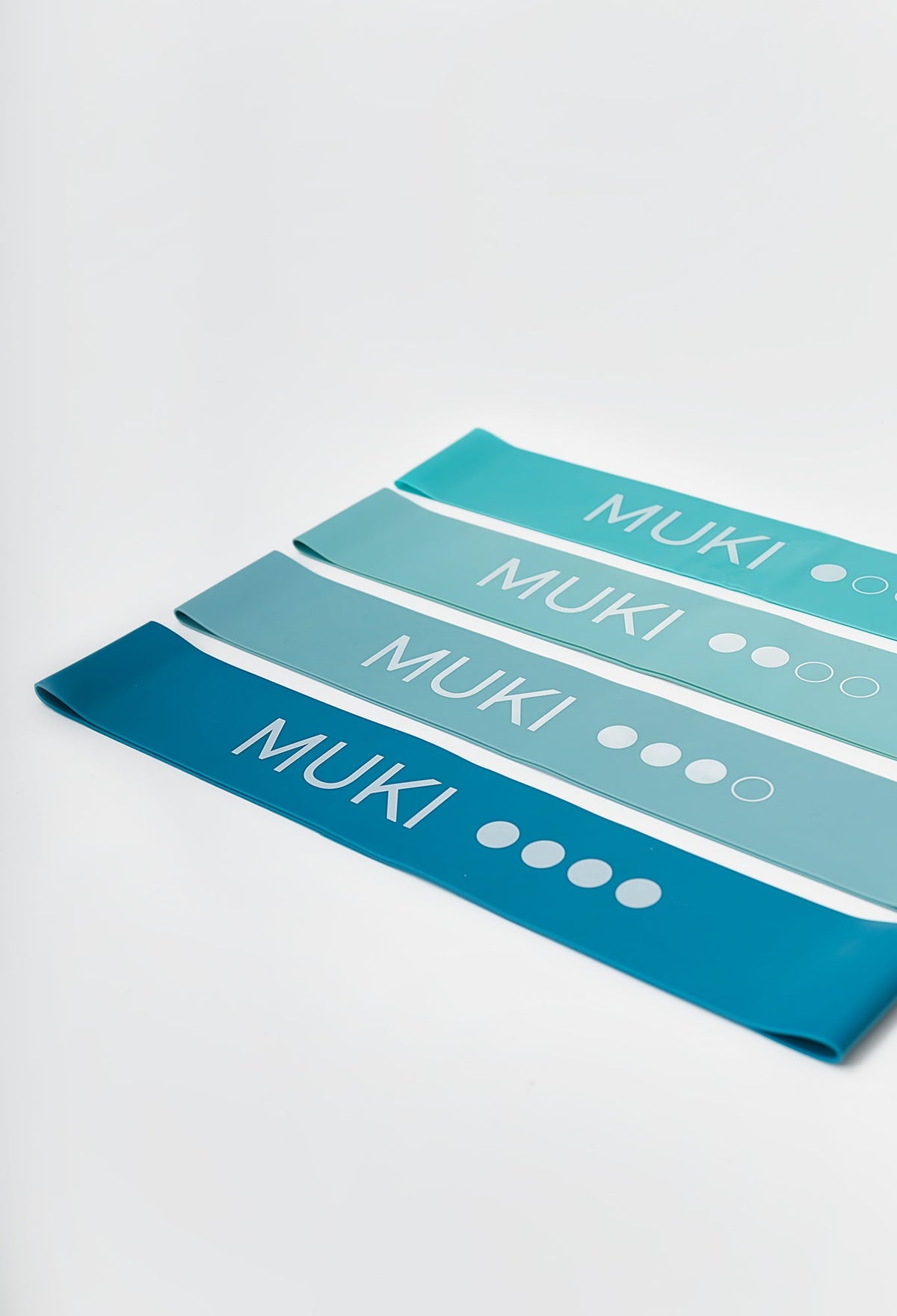 Four Pack Resistance Bands in Ice Mint — image 2