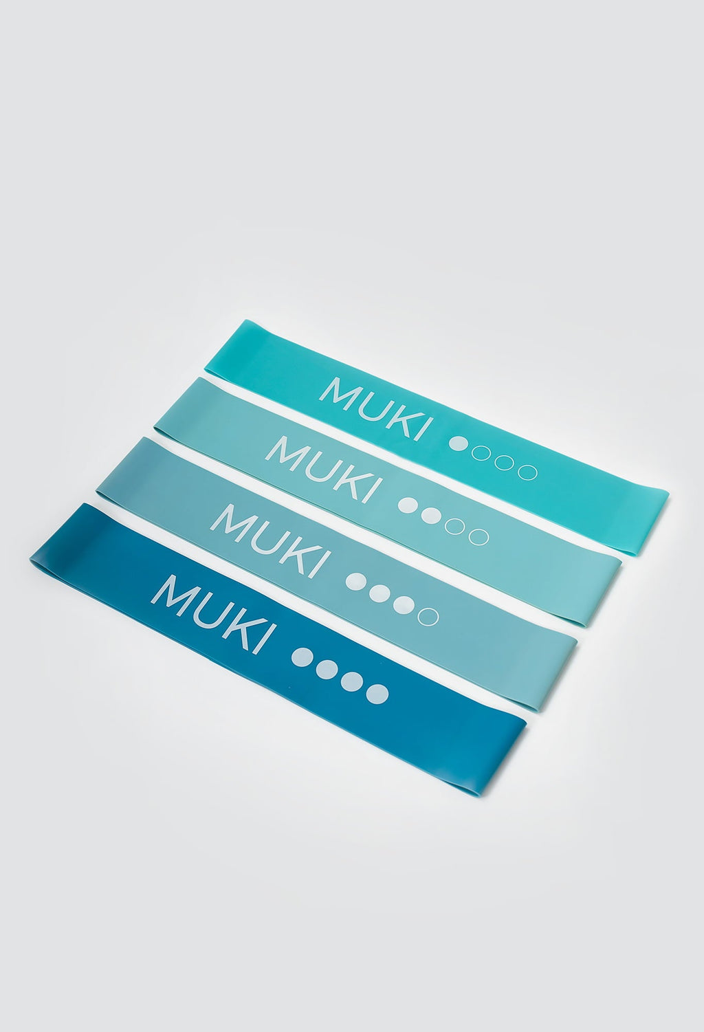Four Pack Resistance Bands in Ice Mint — main image