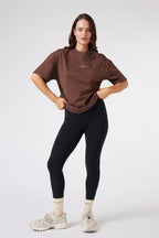 MUKI Heavy Oversized Tee in Chocolate — image 3