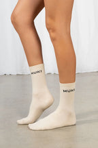 MUKI Crew Sock in Beige — image 2