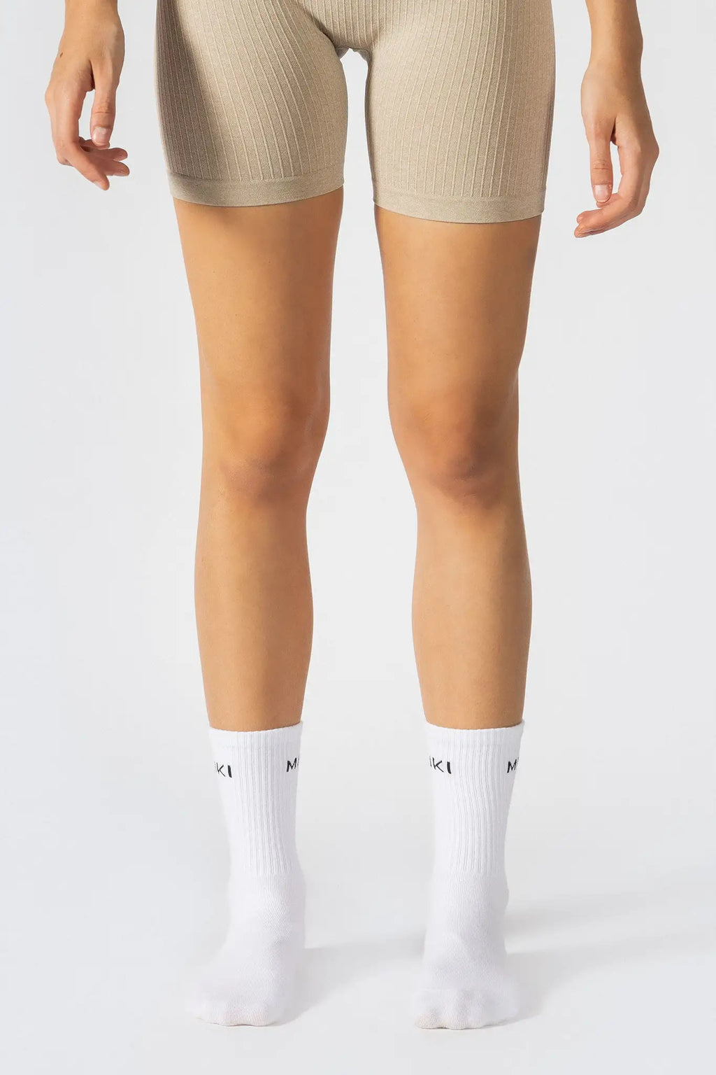 MUKI Crew Sock in White — image 3