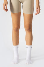 MUKI Crew Sock in White — image 3