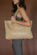 MUKI Market Tote Bag in Latte — main image