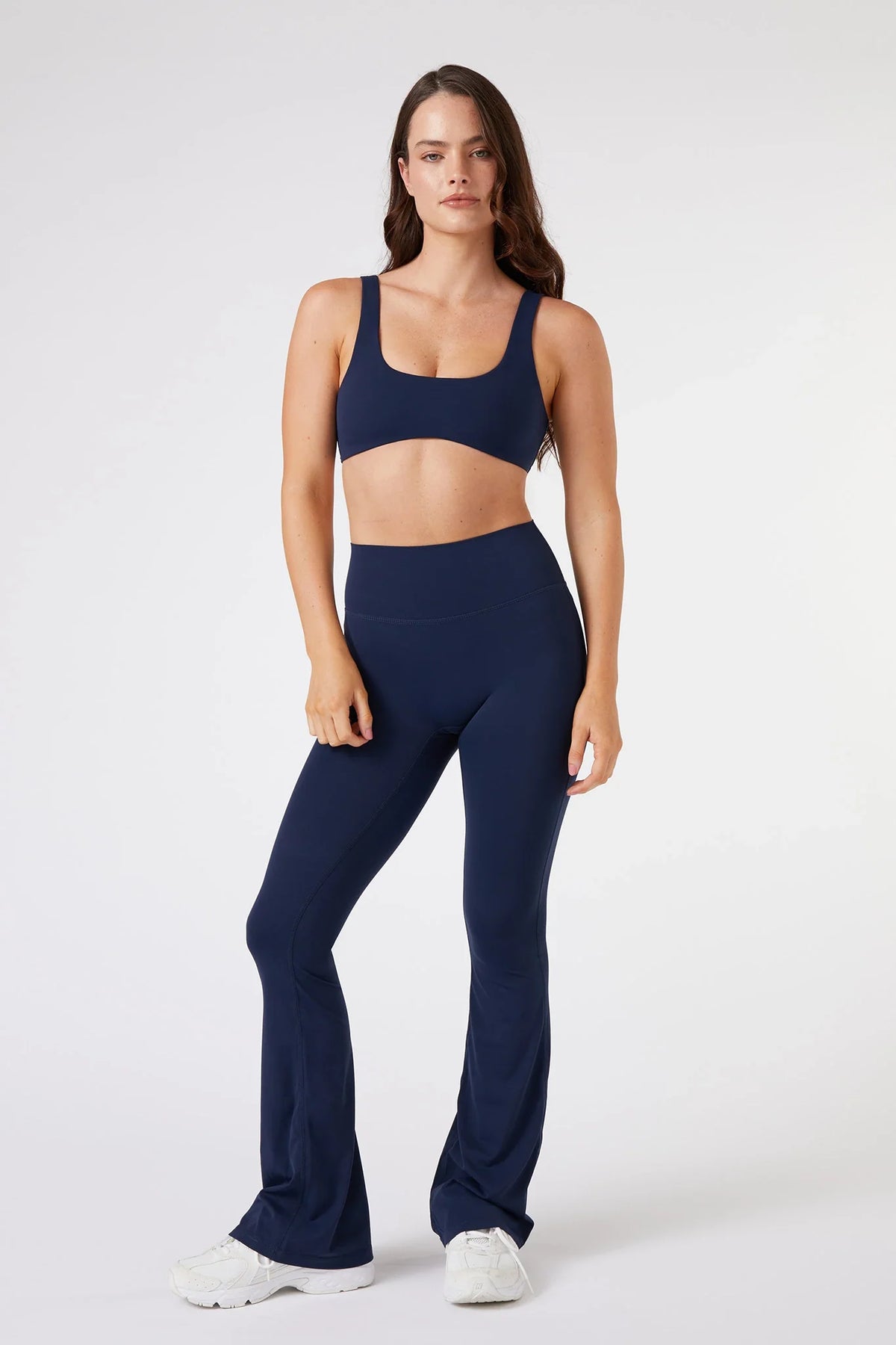Sculpt Contour Crop in Navy Blue — image 3