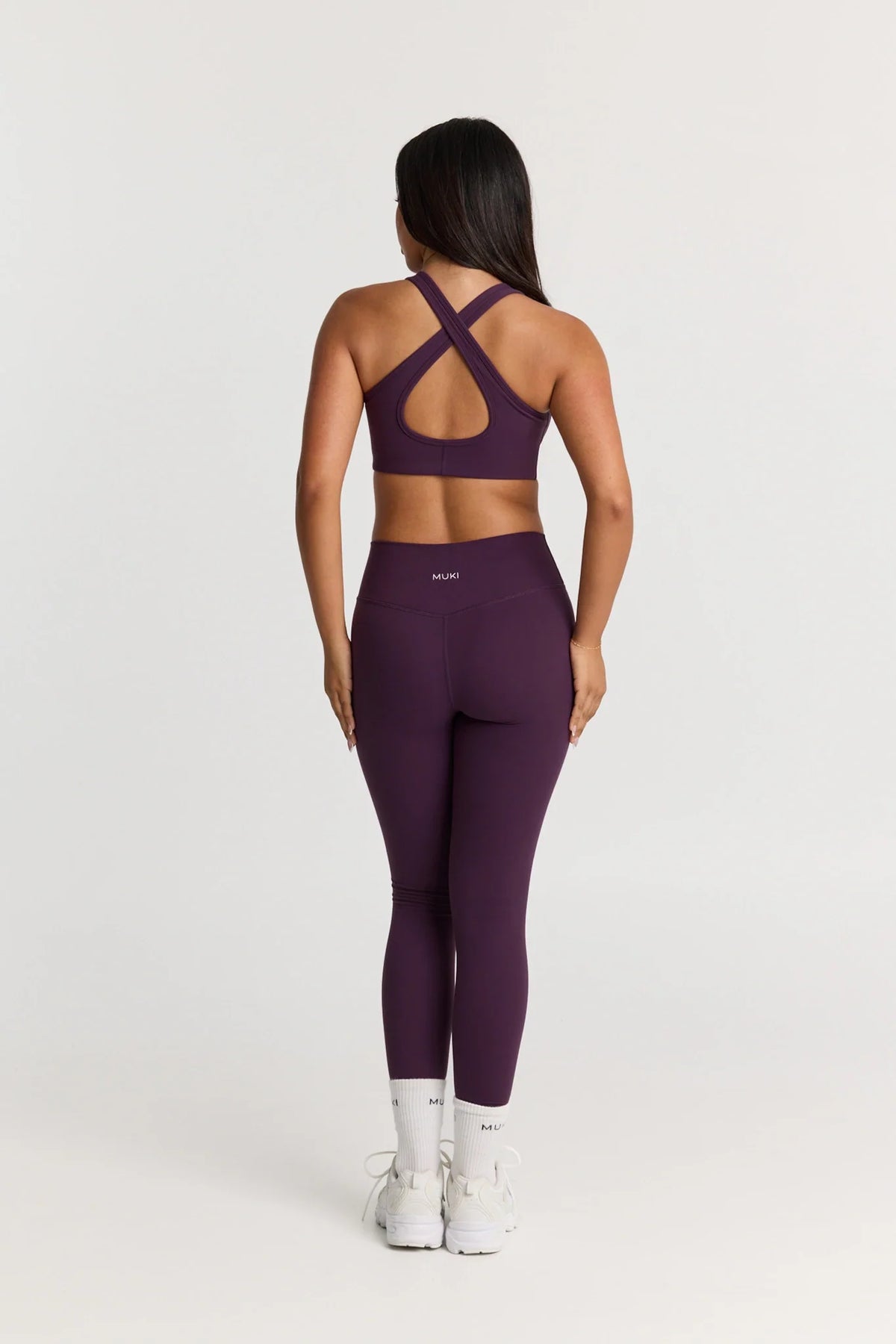 Sculpt High Waist Legging II in Deep Plum — image 5