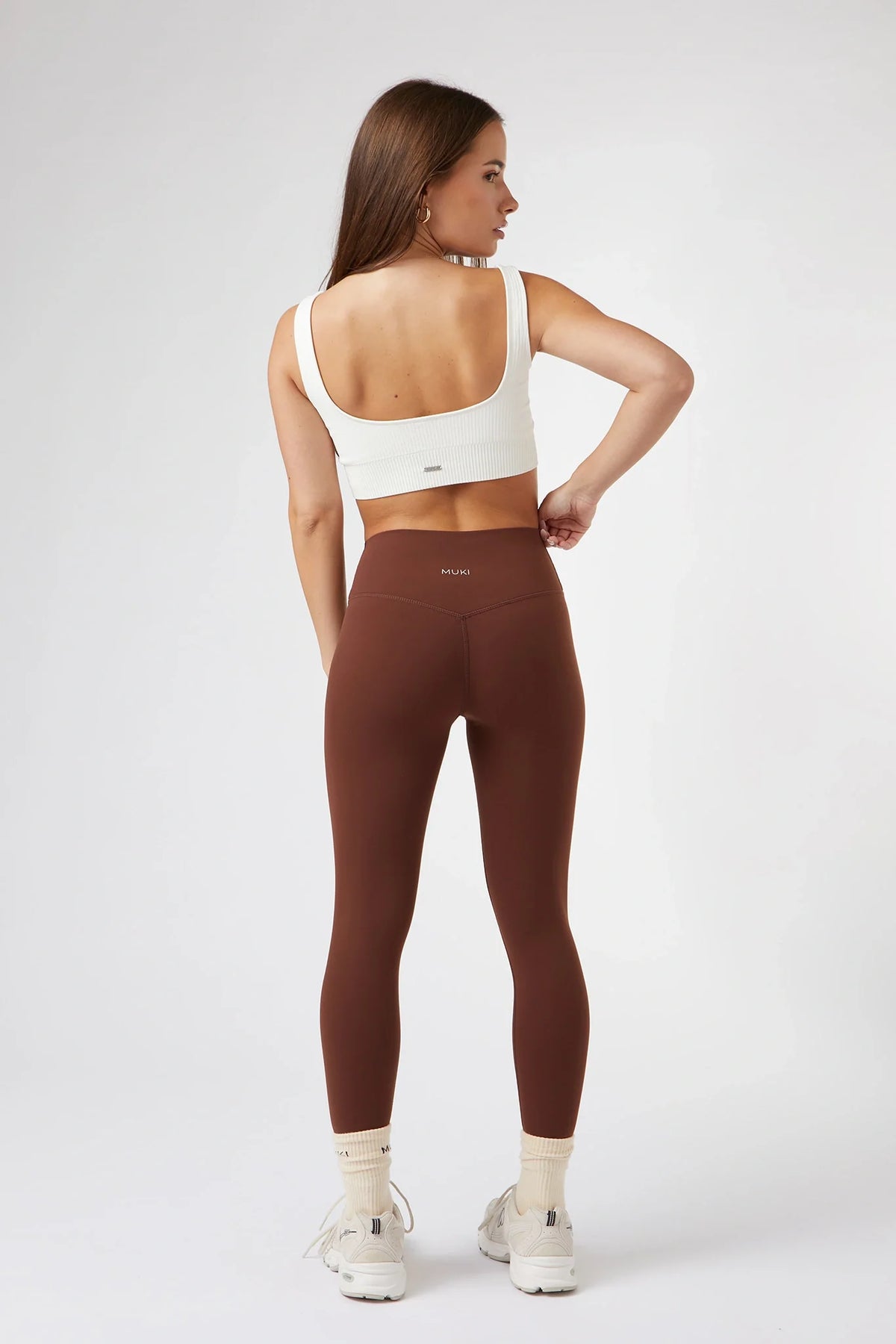 Sculpt High Waist Legging II in Chocolate — main image