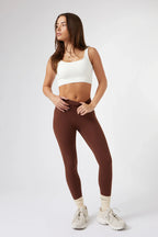 Sculpt High Waist Legging II in Chocolate — image 3