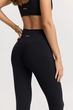 Sculpt Gym Set in Black - Invisible Scrunch Legging + Crop Top — image 5