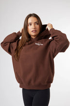 The Art Oversized Hoodie in Chocolate — image 4